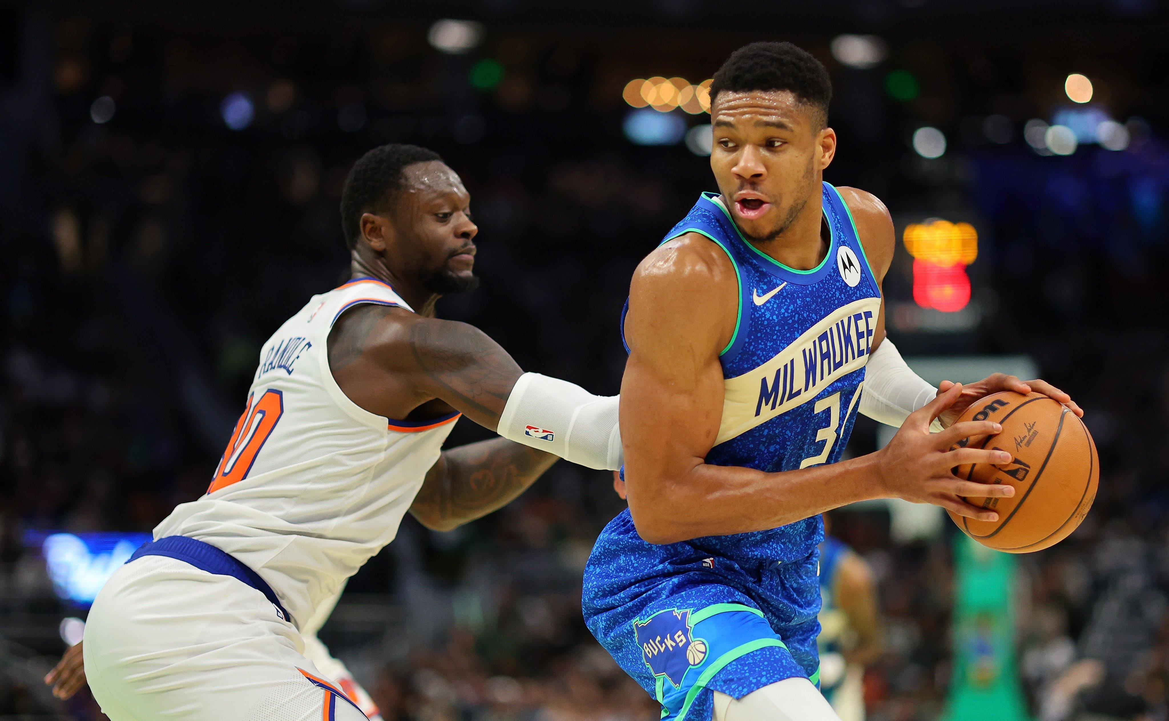 尼克斯一家人和雄鹿大战,惜败三分的简单介绍 尼克斯一家人和雄鹿大战,惜败三分的简单介绍