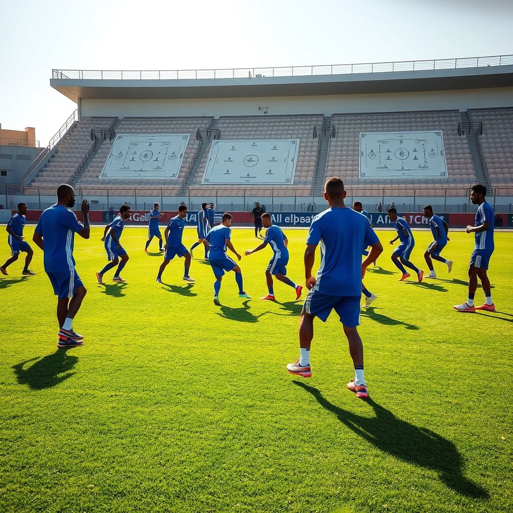 星空体育活动-阿尔希拉尔赛前战术培训，提升比赛执行力